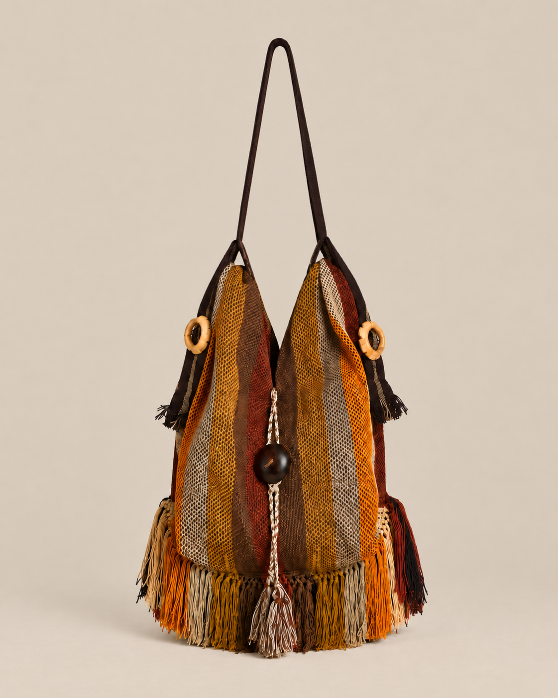 Pingüino Boho Shoulder Bag