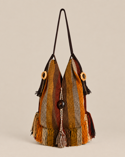 Pingüino Boho Shoulder Bag