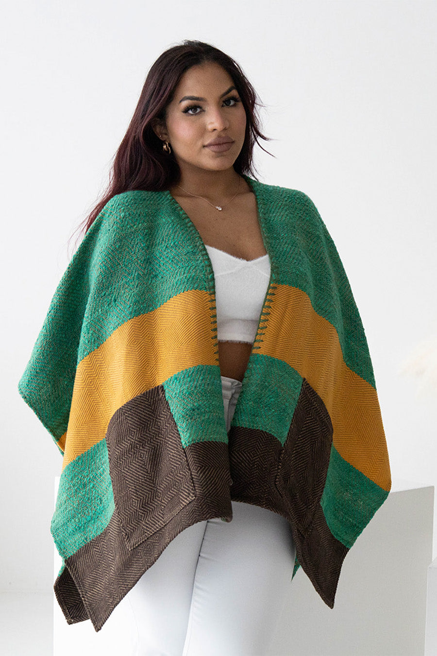 Julianna Wool Poncho