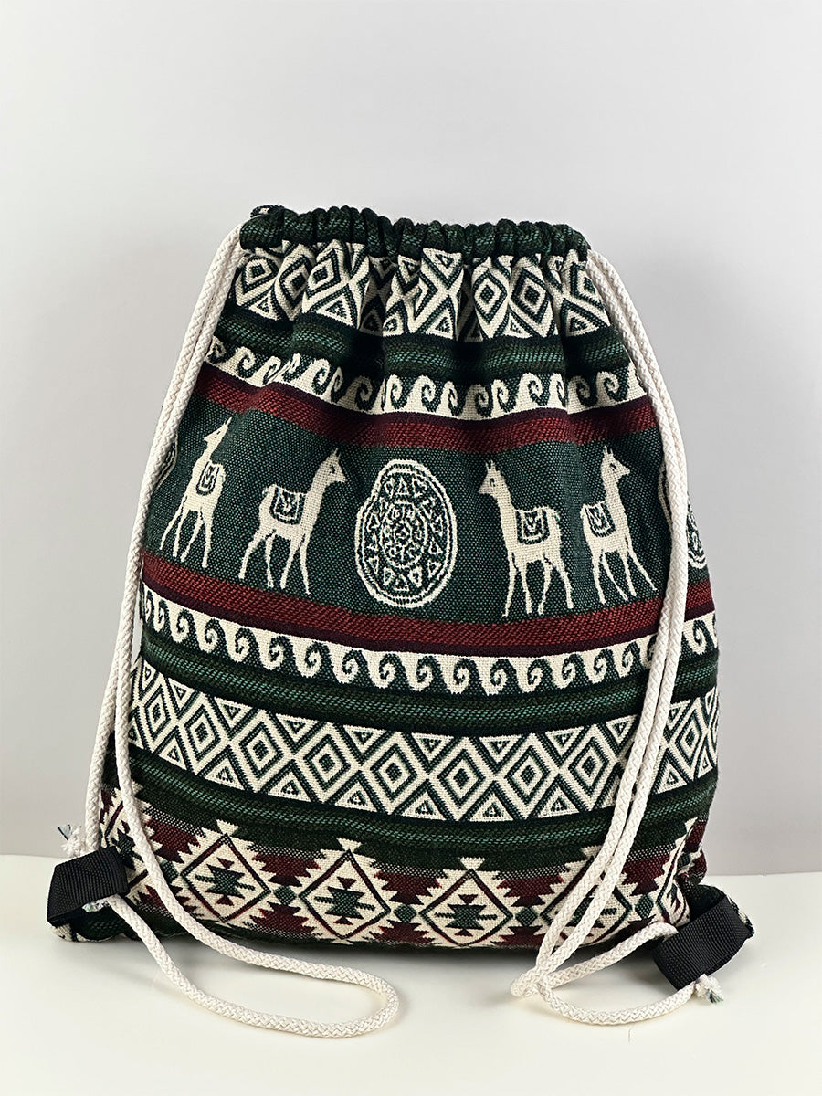 Llamas Drawstring Bag